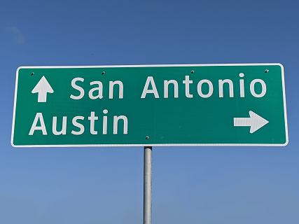 San Antonio and Austin Texas