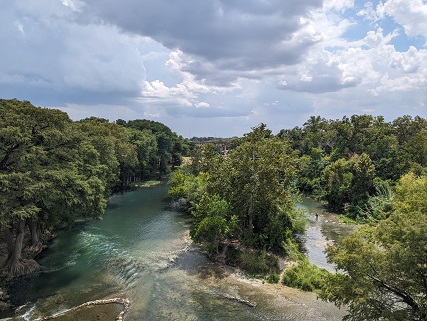 Guadalupe River - Faust Street Bridge, New Braunfels TX